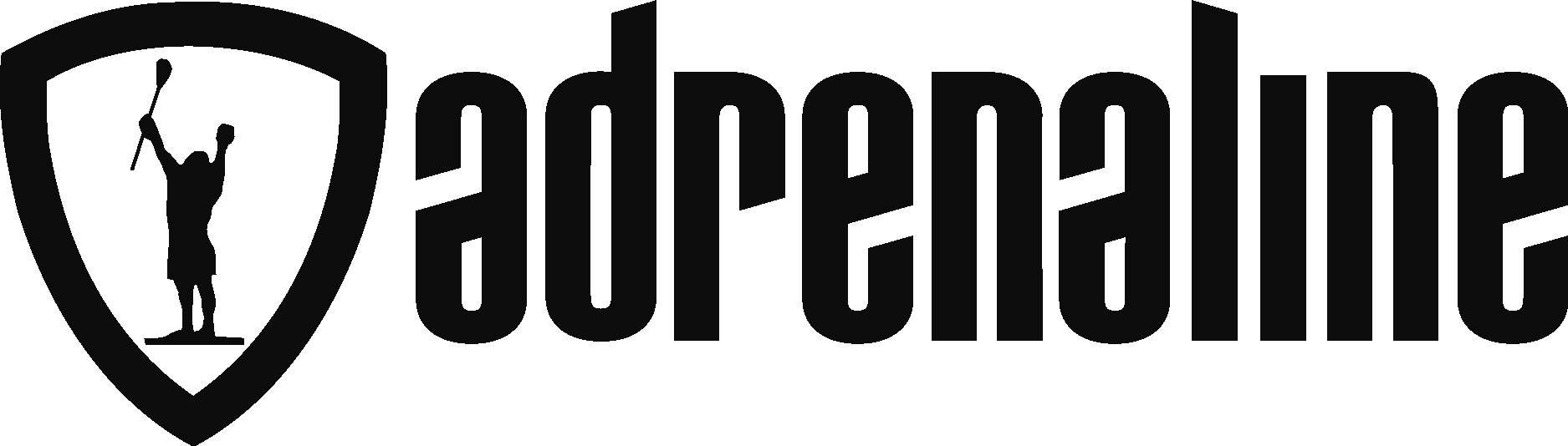 Adrenaline Black Logo Vector Logo